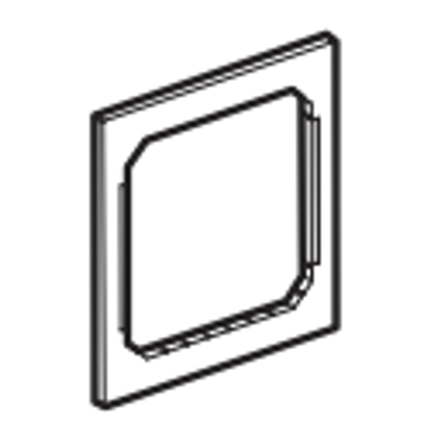 Frame thickness 6mm Air plate 6p square image 1
