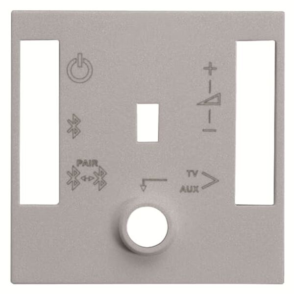 N2268.4 PL Cover plate Silver - Zenit image 1