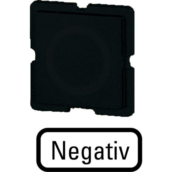Button plate for push-button, Name: Decrease, 25 x 25 image 3