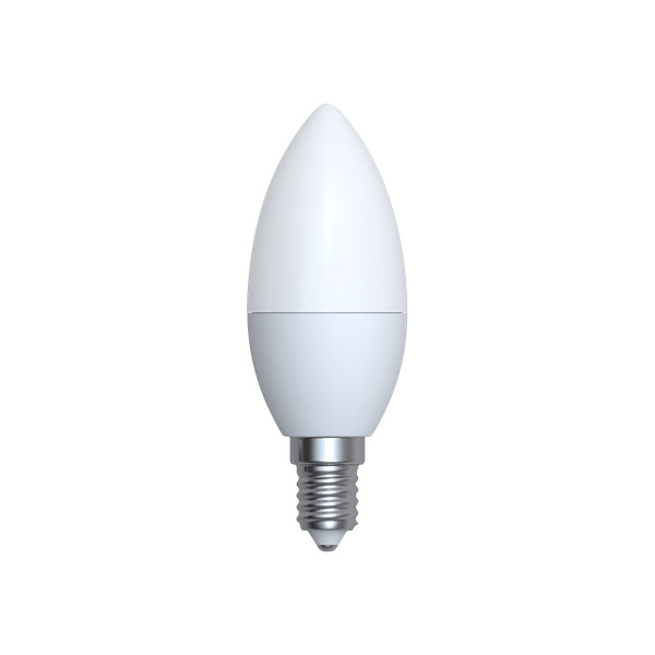 Bulb LED E14 candle 5W 400lm 3000K image 1