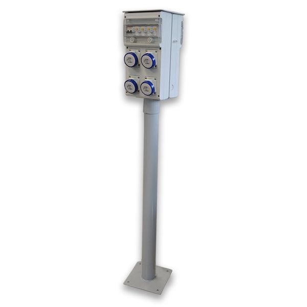 PILLAR BLOCK-OPTIMA METAL IP66 24A 400V image 1