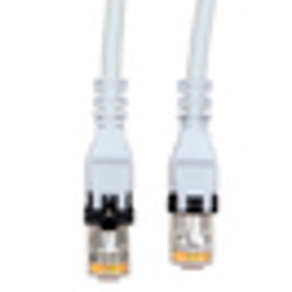 Push Pull Patchcord RJ45 shielded Cat.6a 10GB LS0H grey 5.0m image 6