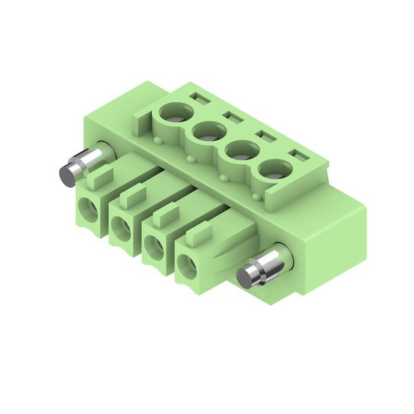 PCB plug-in connector (wire connection), 3.81 mm, Number of poles: 4,  image 2