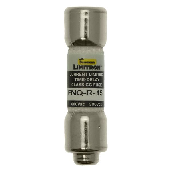 Fuse-link, LV, 15 A, AC 600 V, 10 x 38 mm, 13⁄32 x 1-1⁄2 inch, CC, UL, time-delay, rejection-type image 7