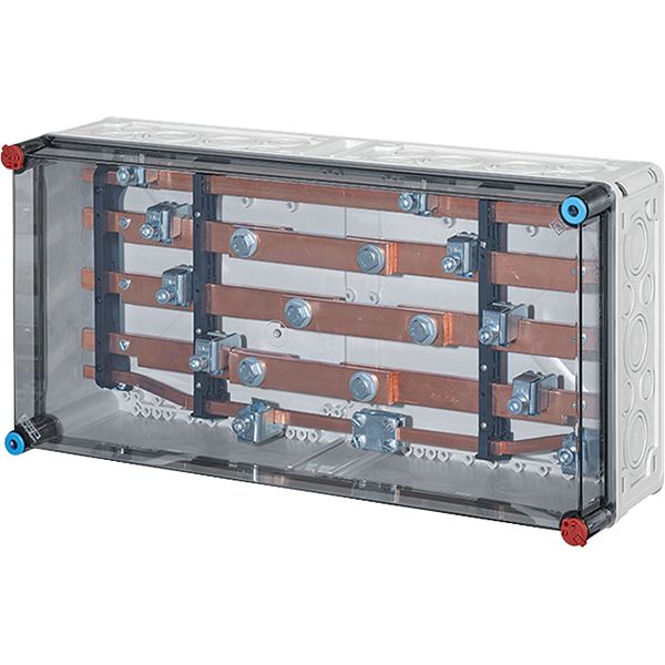 Mi Rail box for transformers IP65, 400A, 5-pole divisible, BM4, 600x300mm image 1