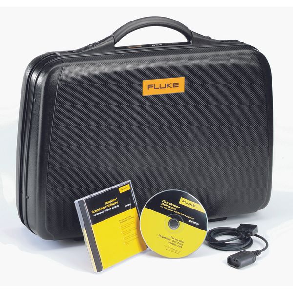 SCC190EFG FlukeView Software + Cable + Case (190 Series) - English, French, German image 1