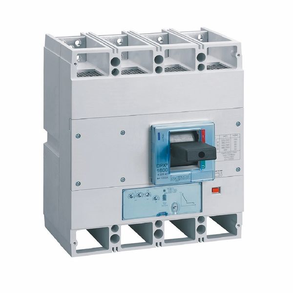 MCCB DPX³ 1600 - S1 electronic release - 4P - Icu 36 kA (400 V~) - In 1000 A image 1