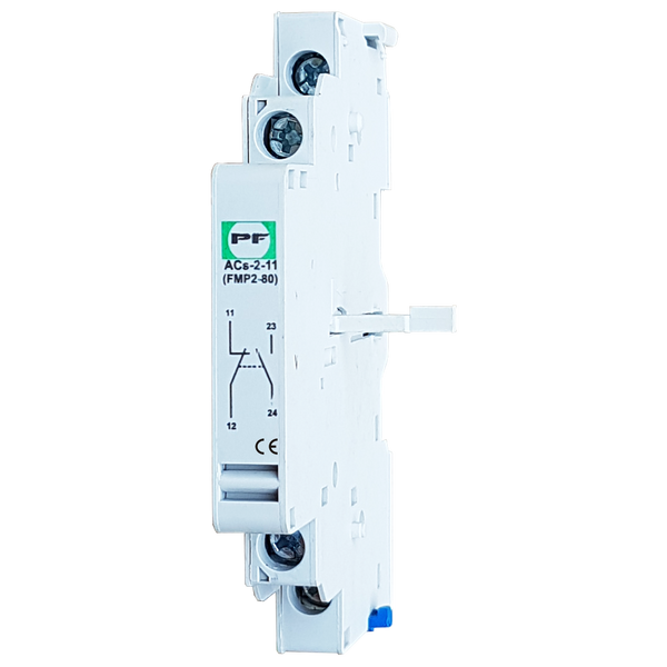 Auxiliary contact (side) ACs-2-11 for FMP2-80 NO+NC image 1