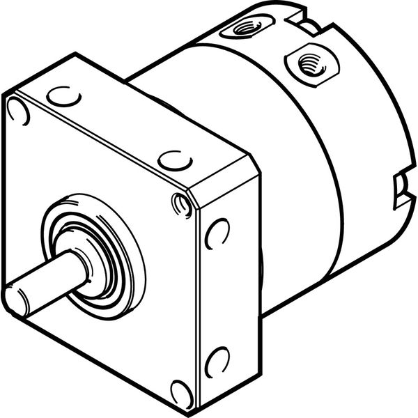 DSM-T-10-180-P Rotary actuator image 1