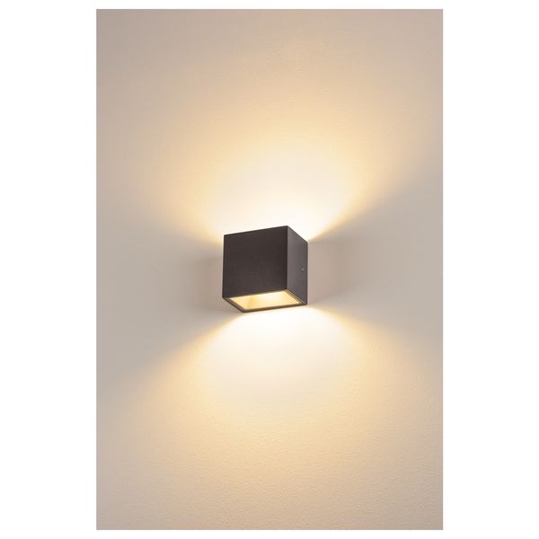 SITRA CUBE WL,  anthracite, IP44, 3000K, 10W image 3