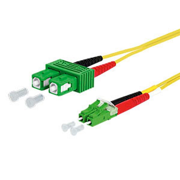 OpDAT patch cord SC-D APC/LC-D APC OS2, 10.0 m image 3