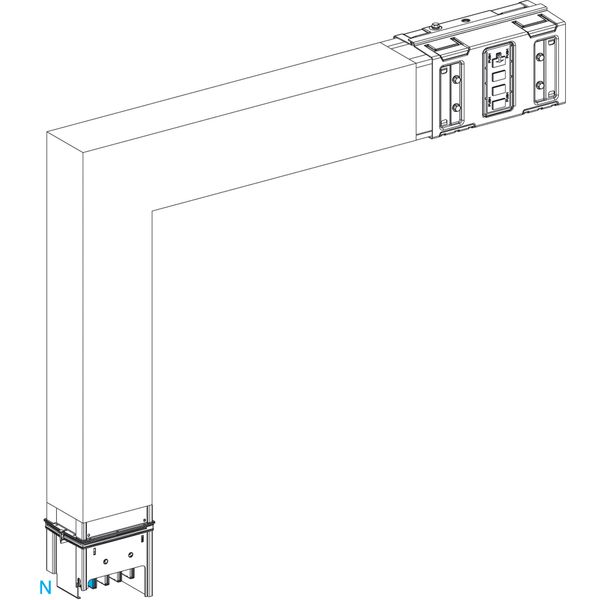 90° DOWN AxB 630A  MISSING LINK image 1