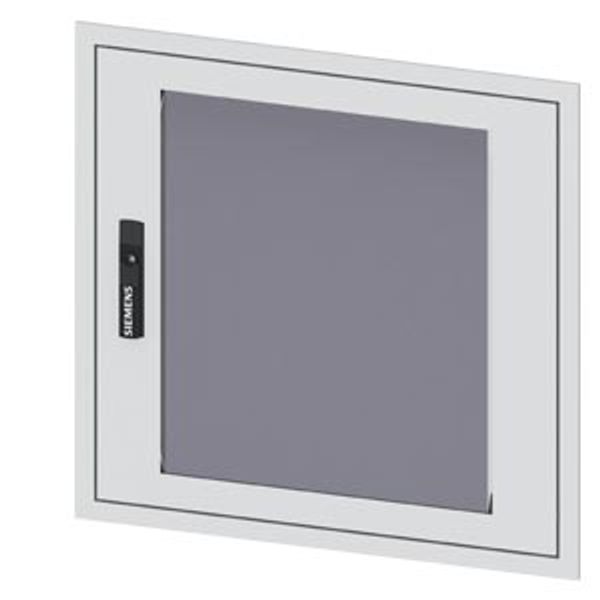 ALPHA 125 NF transparent door with cover frame for flush  8GK9507-4KK20 image 1