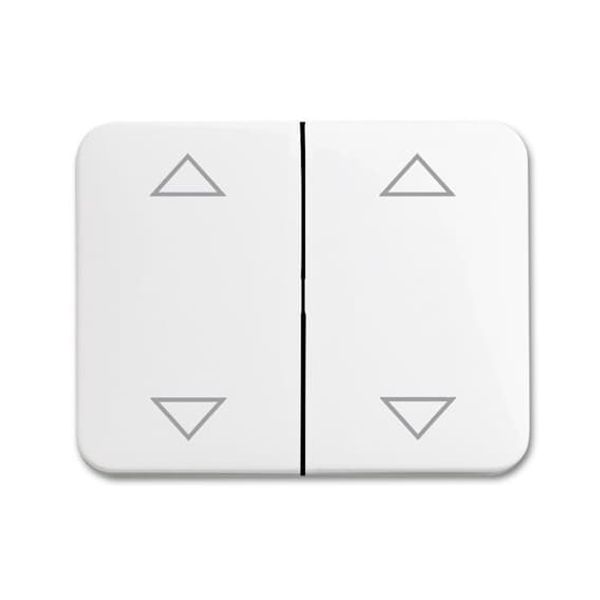 1785 JA/02-24G CoverPlates (partly incl. Insert) ABB i-bus® KNX Studio white image 1