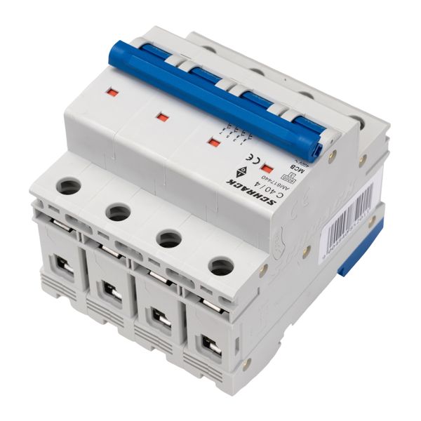 Miniature Circuit Breaker (MCB) AMPARO 6kA, C 40A, 4-pole image 5