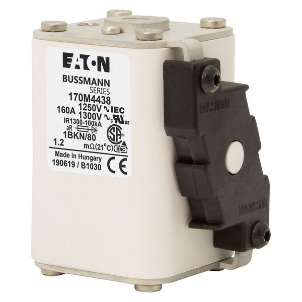 Fuse-link, high speed, 200 A, AC 690 V, DIN 2, 60 x 74 x 150 mm, gR, DIN, IEC, single indicator image 2