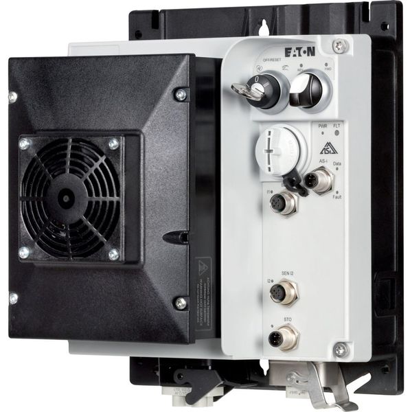 Speed controllers, 8.5 A, 4 kW, Sensor input 4, 400/480 V AC, AS-Interface®, S-7.4 for 31 modules, HAN Q4/2, with braking resistance, STO (Safe Torque image 17