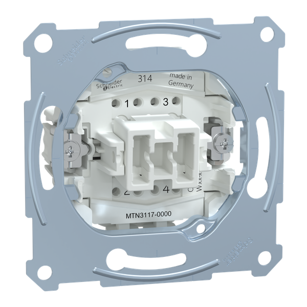 Intermediate switch insert 1 pole, flush-mounted, 10 AX, AC 250 V, screwl. term. image 4