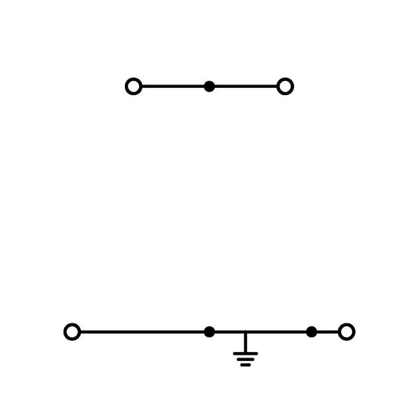 Double-deck terminal block Ground conductor/through terminal block 1.5 image 2