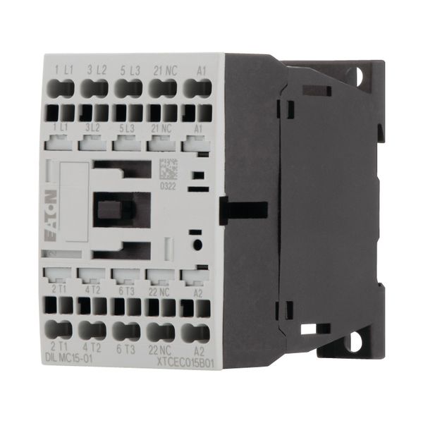 Contactor, 3 pole, 380 V 400 V 7.5 kW, 1 NC, 24 V DC, DC operation, Spring-loaded terminals image 12