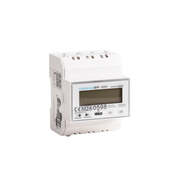 3-Phase DIN Energy Meter 80A Multi-Tariff M-BUS MID certificate THORGEON image 2