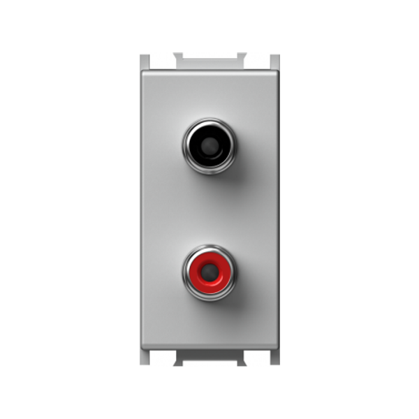 SOCKET AUDIO 2xRCA 1M ES 6217841 image 1