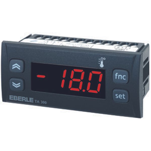 Digital temperature display, front panel installation AC 230 V, range -100...+999C image 2