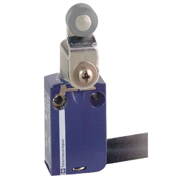 Limit switch, Limit switches XC Standard, XCMD, steel roller lever, 1NC+1 NO, snap, 1 m image 1