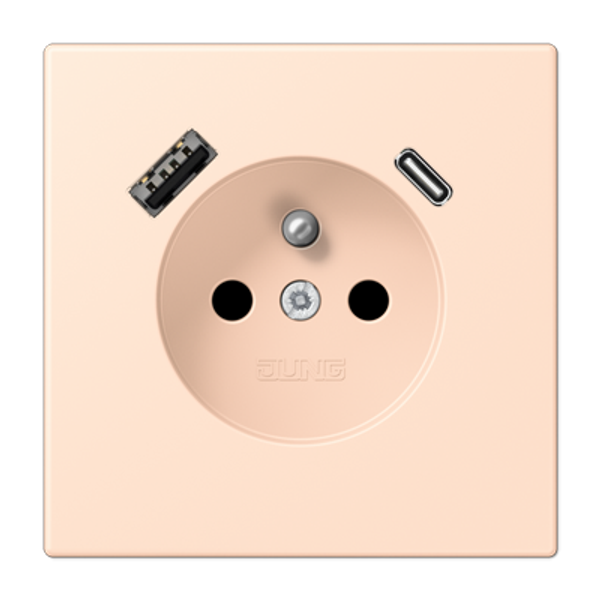 Socket Frz/Belg with USB charger LC32091 LC1520F-15CA228 image 1