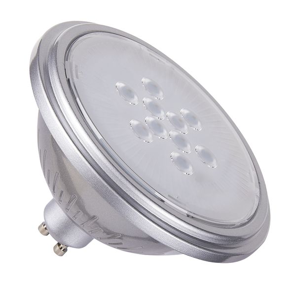 QPAR111 GU10, LED lamp silver 7W 3000K CRI90 25ø image 1