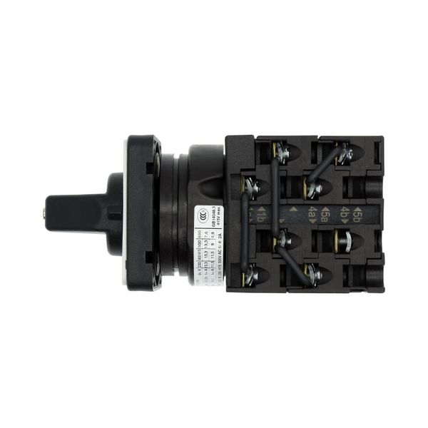 Multi-speed switches, T0, 20 A, flush mounting, 4 contact unit(s), Contacts: 8, 60 °, maintained, With 0 (Off) position, 2-0-1, Design number 5 image 19