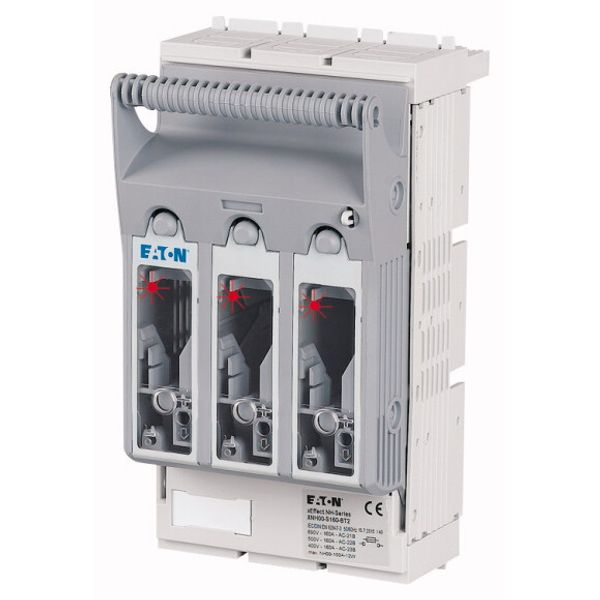 NH fuse-switch 3p with lowered box terminal BT2 1,5 - 95 mm², busbar 60 mm, light fuse monitoring, NH000 & NH00 image 3
