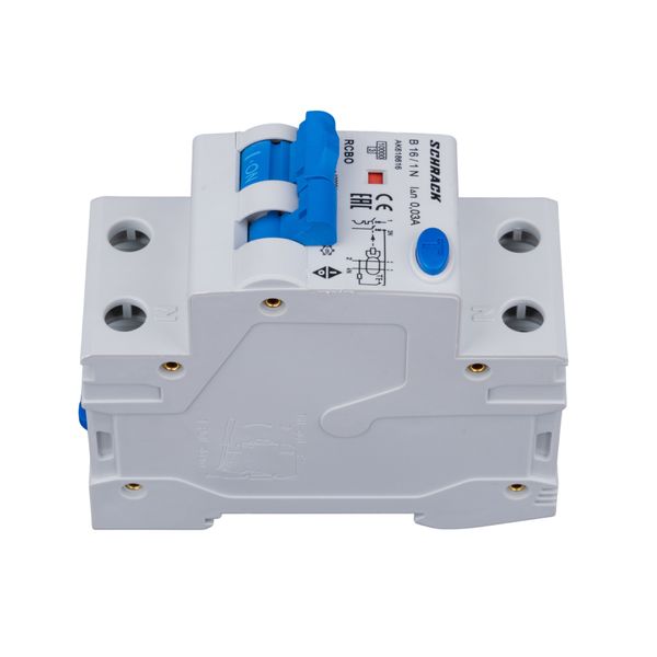 Combined MCB/RCD (RCBO) 1+N, AMPARO 10kA, B 16A, 30mA, Typ A image 4