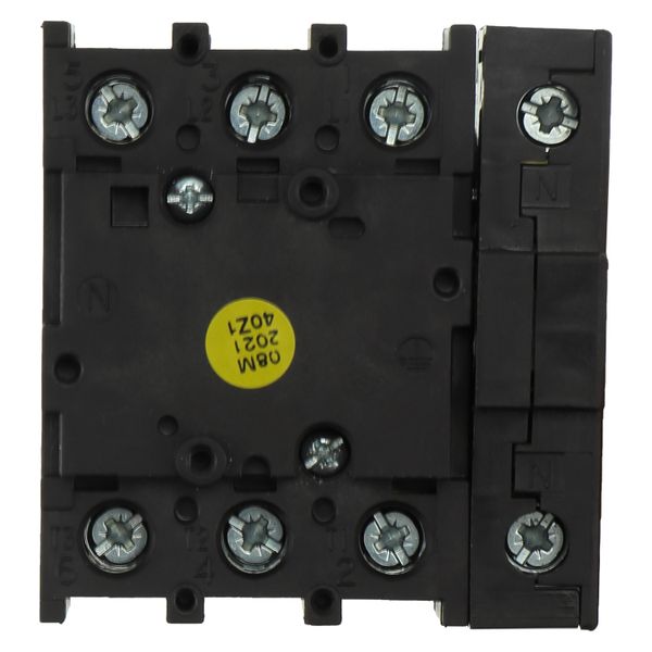 On-Off switch, P1, 40 A, flush mounting, 3 pole + N, with black thumb grip and front plate image 20