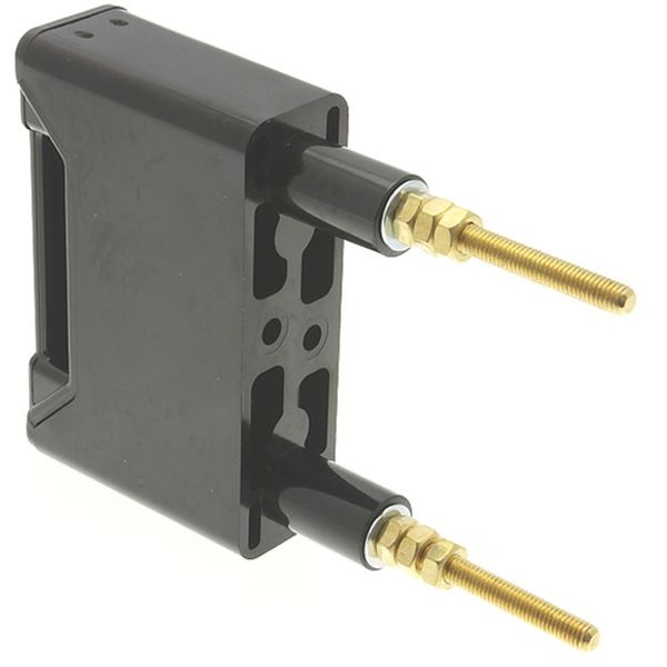 Fuse-holder, LV, 32 A, AC 690 V, BS88/A2, 1P, BS, back stud connected, black image 5