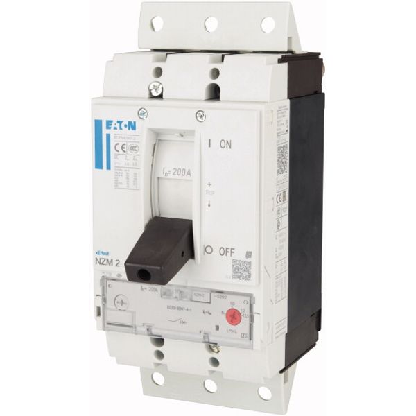 Circuit-breaker, 3p, 200A, plug-in module image 2