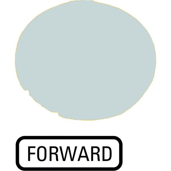 Button lens, flat white, FORWARD image 3