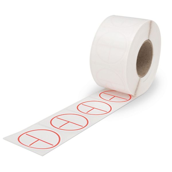 Labels for Smart Printer permanent adhesive white image 2