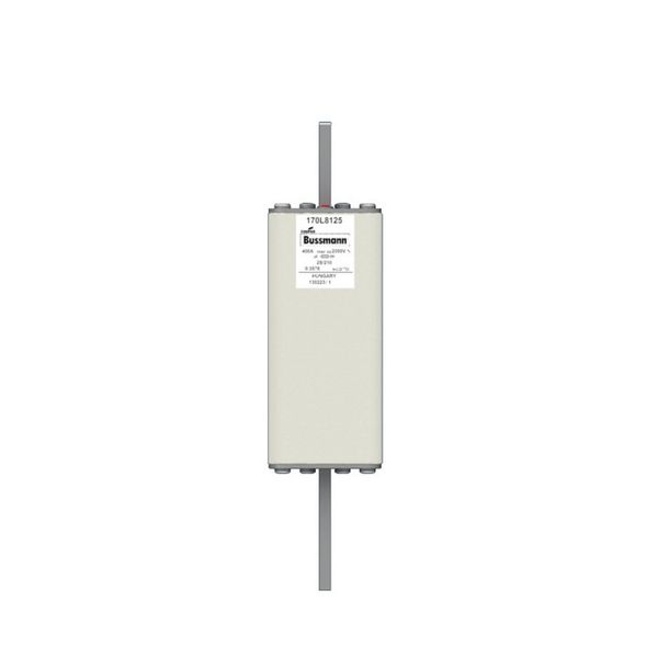 Fuse-link, high speed, 400 A, AC 2000 V, Size 2, 61 x 61 x 247 mm, aR, IEC, single indicator image 6