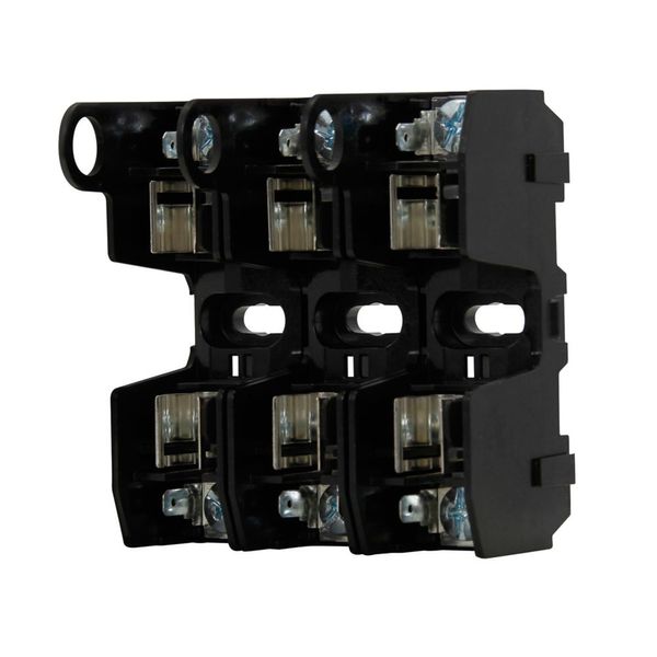 Eaton Bussmann series HM modular fuse block, 250V, 0-30A, QR, Three-pole image 2