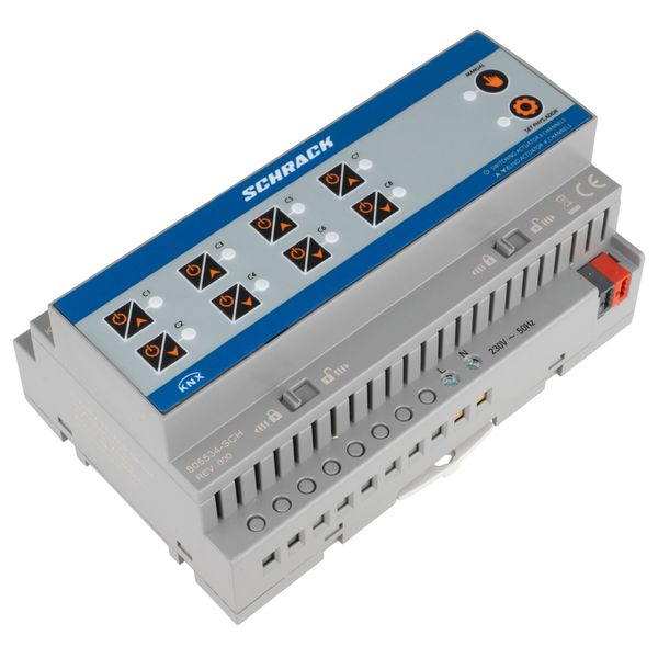 KNX Combi-switching/blind-actuator, 8/4-gang, 16A, 230V AC image 4