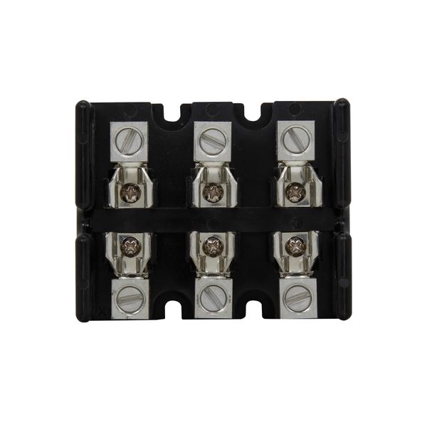 Eaton Bussmann series Class T modular fuse block, 300 Vac, 300 Vdc, 31-60A, Screw, Two-pole image 1