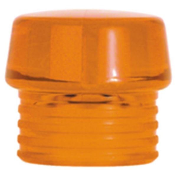 Hammer face, transparent orange, for Safety soft-face hammer 831-8 40 SAF-KOPF image 3