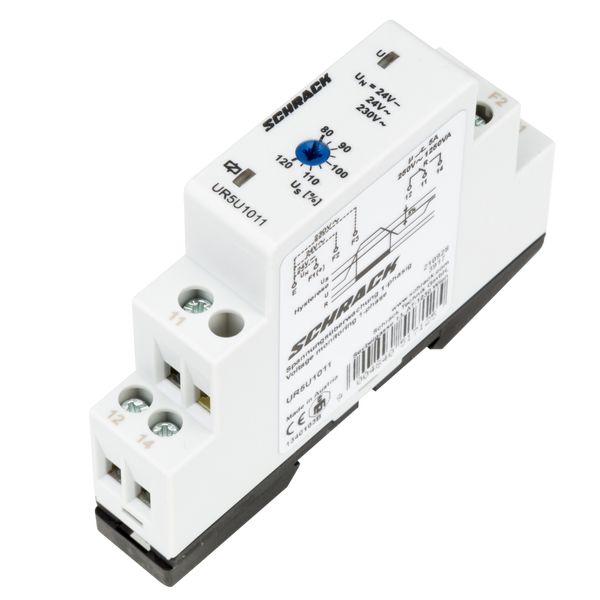 Voltage monitoring relay, 1 phase, 1CO image 4