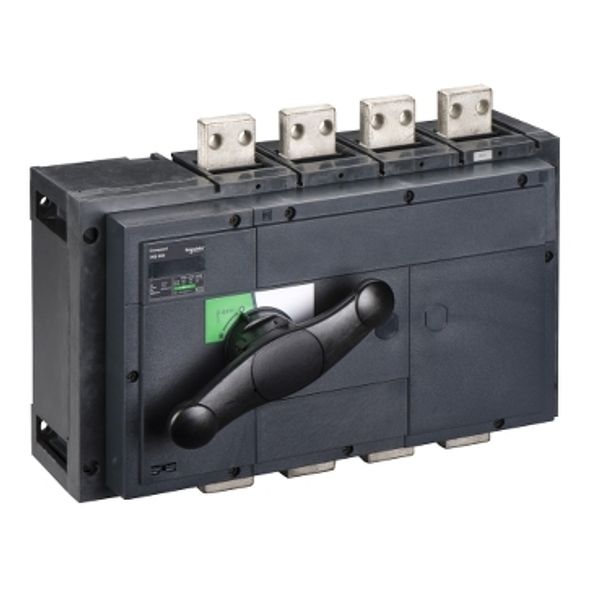 switch disconnector, Compact INS800 , 800 A, standard version with black rotary handle, 4 poles image 3