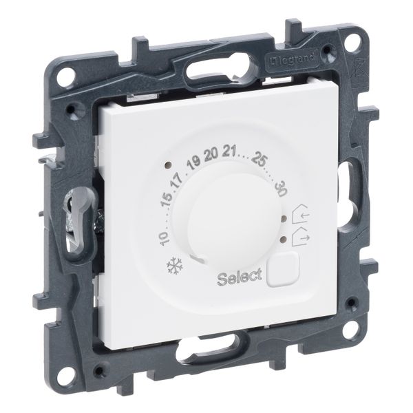 ELECTRONIC ROOM THERMOSTAT WHITE image 1