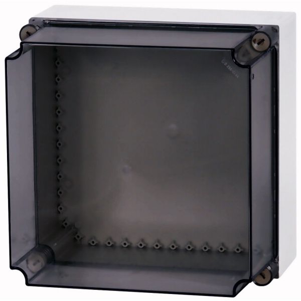 Insulated enclosure, smooth sides, HxWxD=375x375x275mm image 1