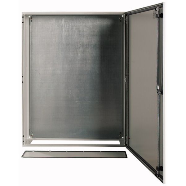 Wall enclosure with mounting plate, HxWxD=1000x800x250mm image 1
