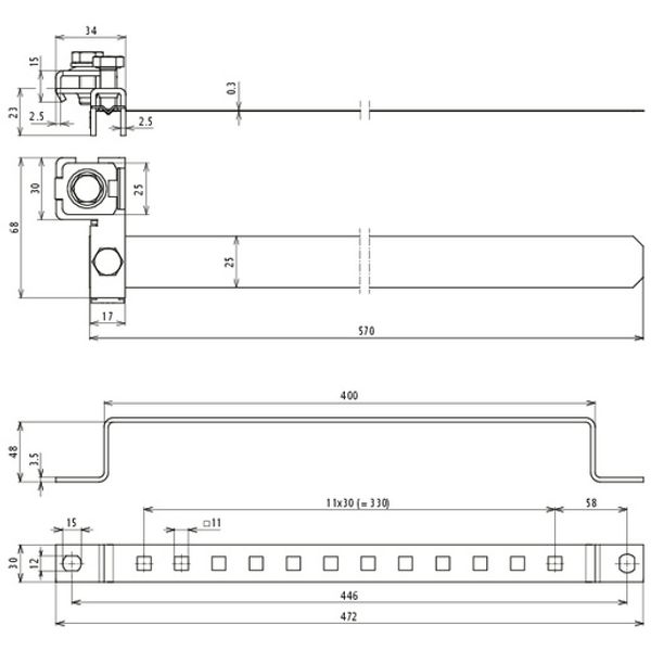 Set for Ericsson 2 x BRS 540100 1 x EV 472349 image 2