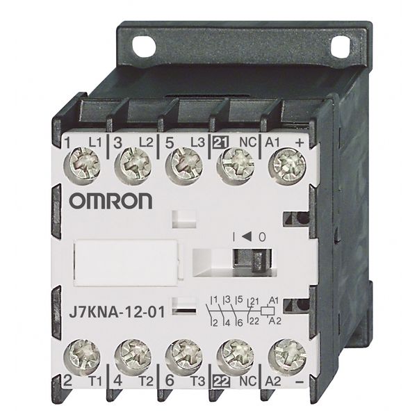 Mini contactor, 3-pole, 5.5 kW; 12 A AC3 (400 VAC) + 1 NC, 48 VDC image 1